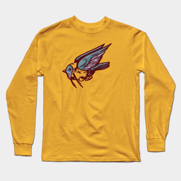 Wings Up Long Sleeve T-Shirt by Thomcat23